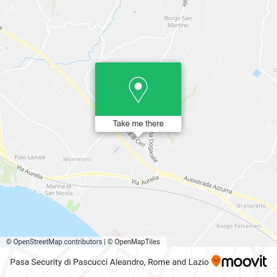 Pasa Security by Pascucci Aleandro map