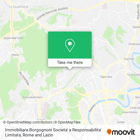 Immobiliare Borgognoni Societa' a Responsabilita' Limitata map