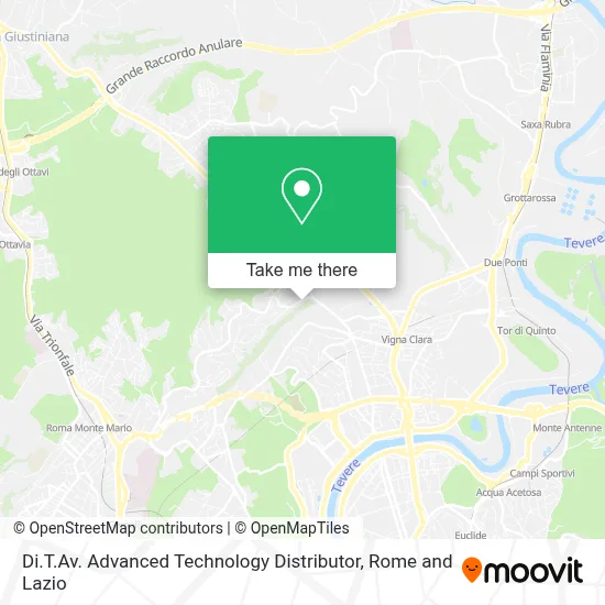 Di.T.Av. Advanced Technology Distributor map