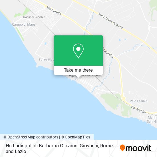 Hs Ladispoli di Barbaroa Giovanni Giovanni map