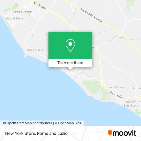 New York Store map