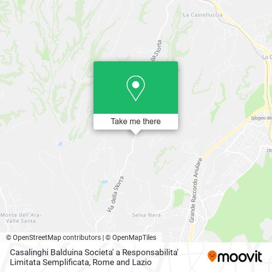 Casalinghi Balduina Societa' a Responsabilita' Limitata Semplificata map
