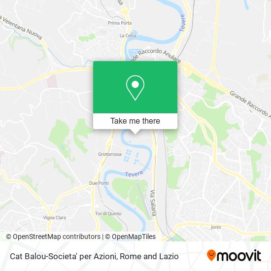 Cat Balou-Societa' per Azioni map