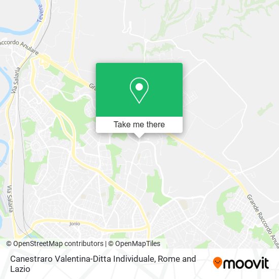 Canestraro Valentina-Ditta Individuale map