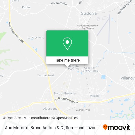 Abs Motor-di Bruno Andrea & C. map