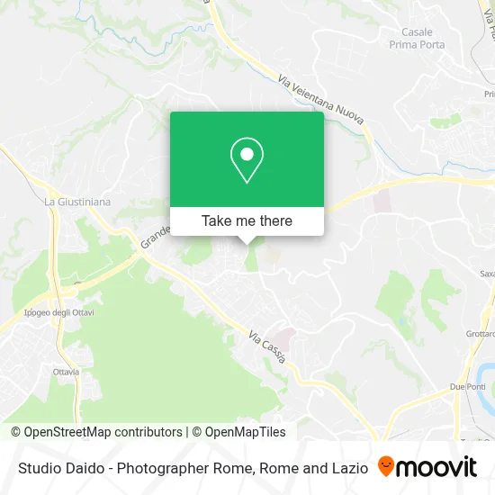 Studio Daido - Photographer Rome map