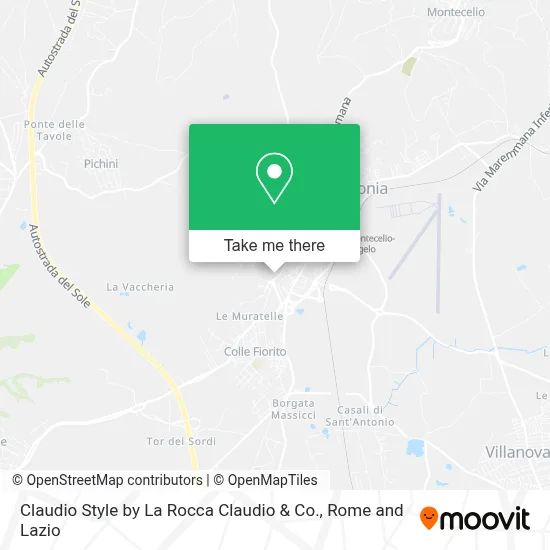 Claudio Style by La Rocca Claudio & Co. map