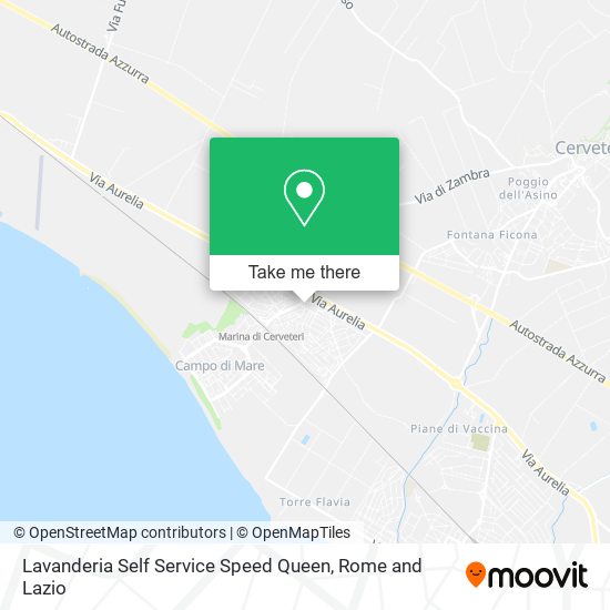 Lavanderia Self Service Speed Queen map