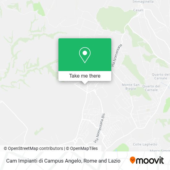 Cam Impianti di Campus Angelo map