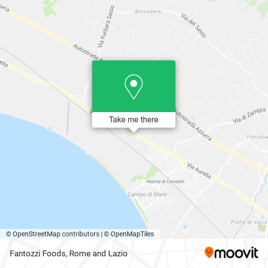 Fantozzi Foods map