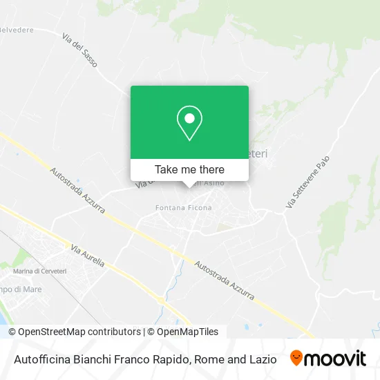 Bianchi Franco Rapid Auto Repair map