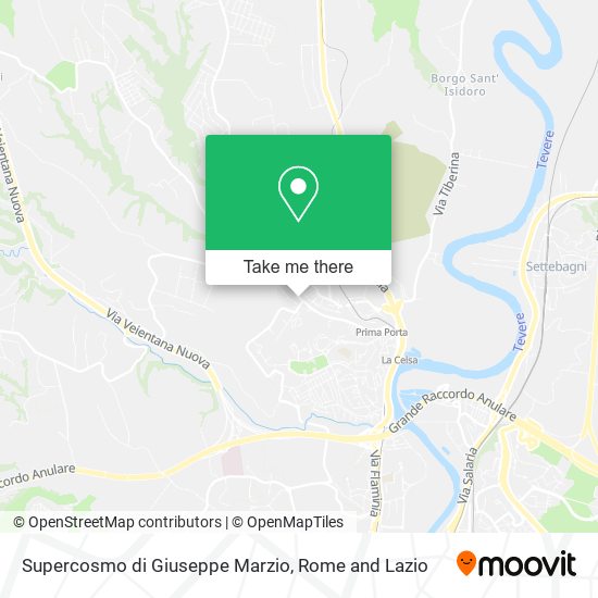 Supercosmo di Giuseppe Marzio map