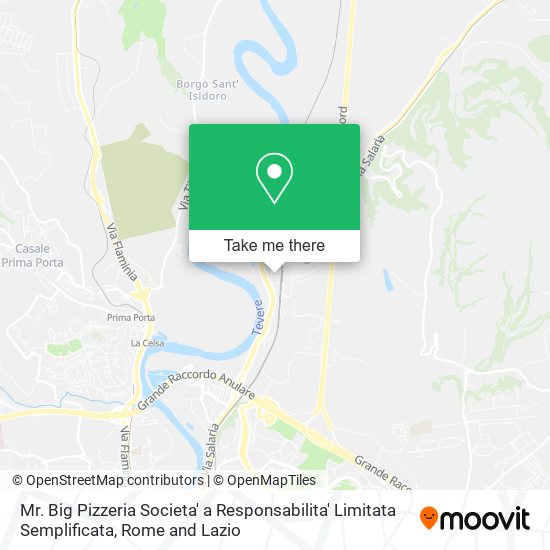 Mr. Big Pizzeria Societa' a Responsabilita' Limitata Semplificata map
