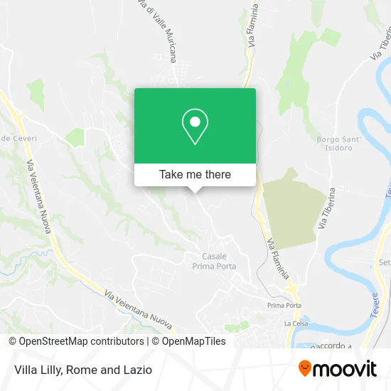 Villa Lilly map