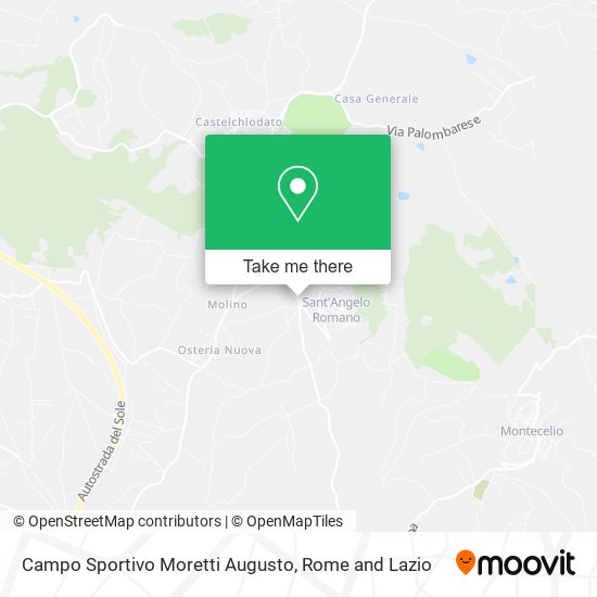 Campo Sportivo Moretti Augusto map