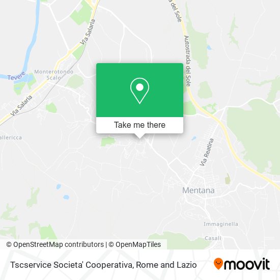 Tscservice Societa' Cooperativa map