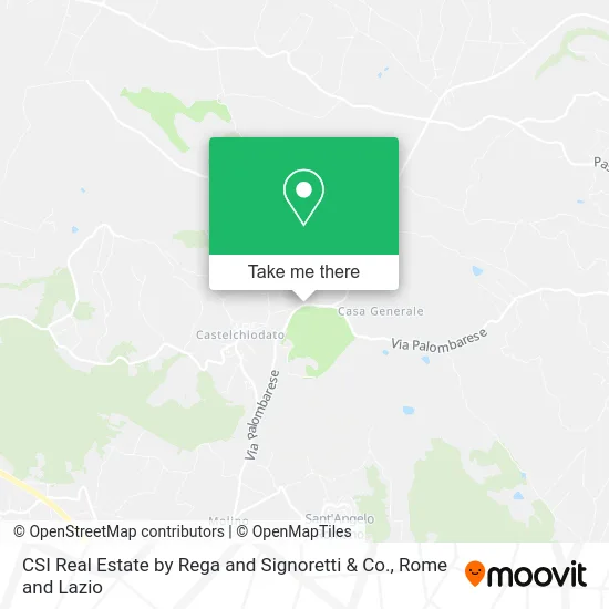 CSI Real Estate by Rega and Signoretti & Co. map