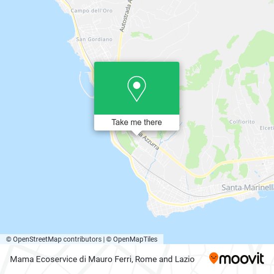 Mama Ecoservice di Mauro Ferri map