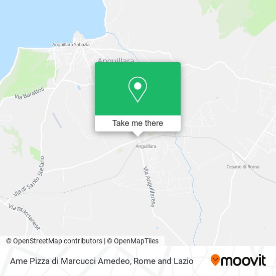 Ame Pizza di Marcucci Amedeo map