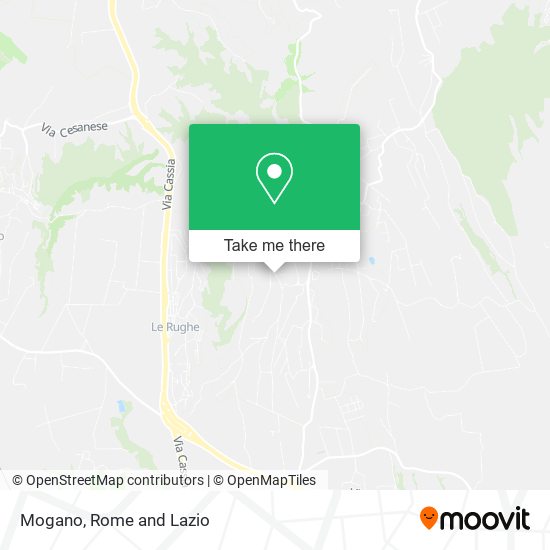 Mogano map