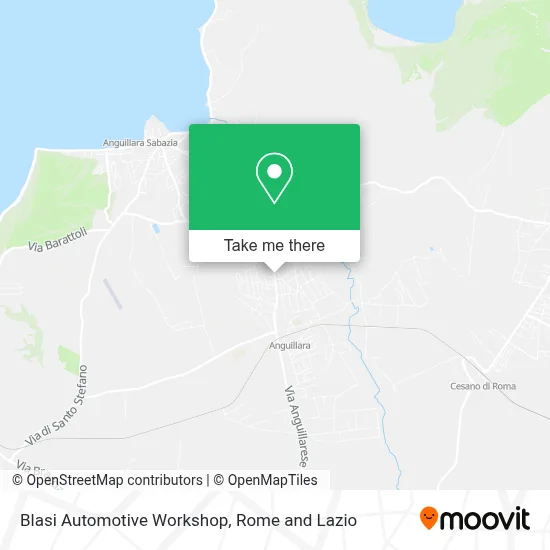 Blasi Automotive Workshop map