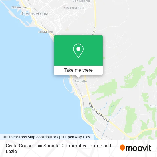 Civita Cruise Taxi Societa' Cooperativa map