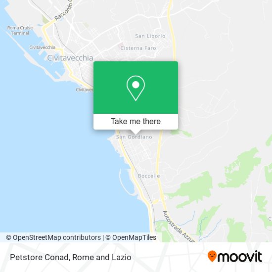 Petstore Conad map