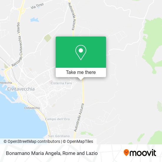 Bonamano Maria Angela map