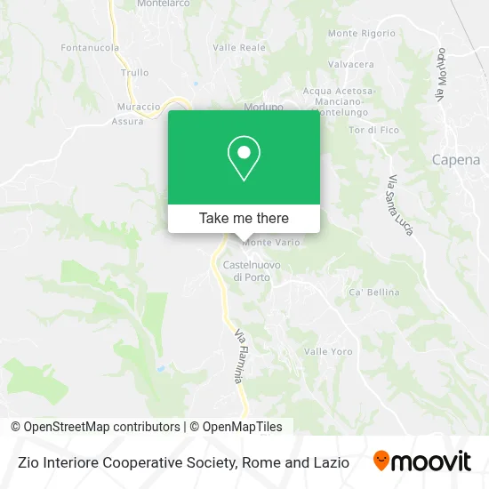 Zio Interiore Cooperative Society map