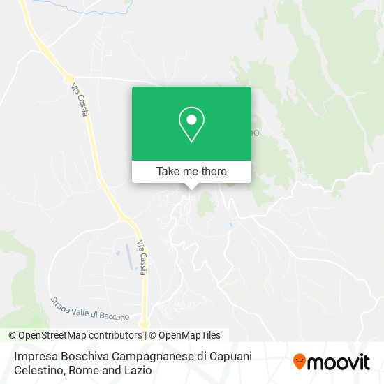 Impresa Boschiva Campagnanese di Capuani Celestino map