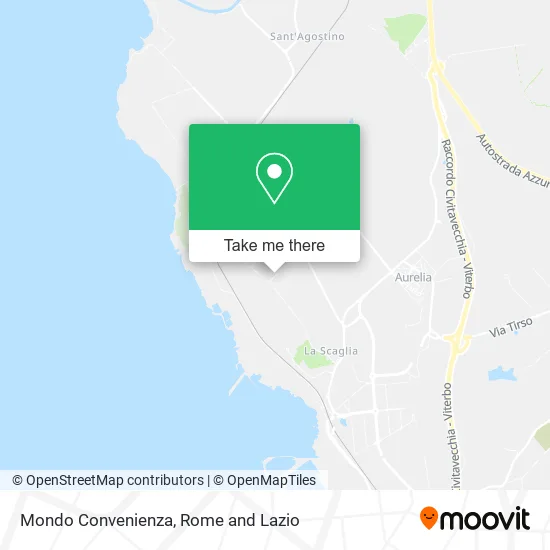 Mondo Convenience map