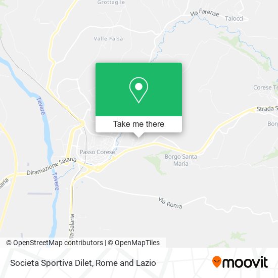 Societa Sportiva Dilet map