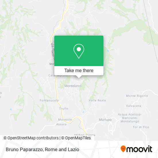 Bruno Paparazzo map