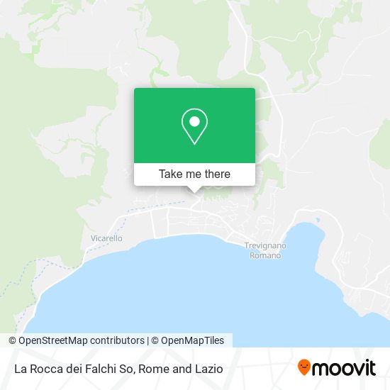 La Rocca dei Falchi So map