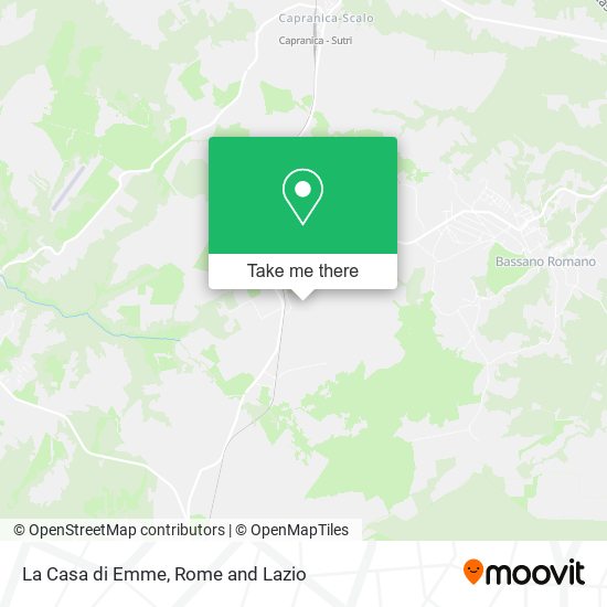 La Casa di Emme map