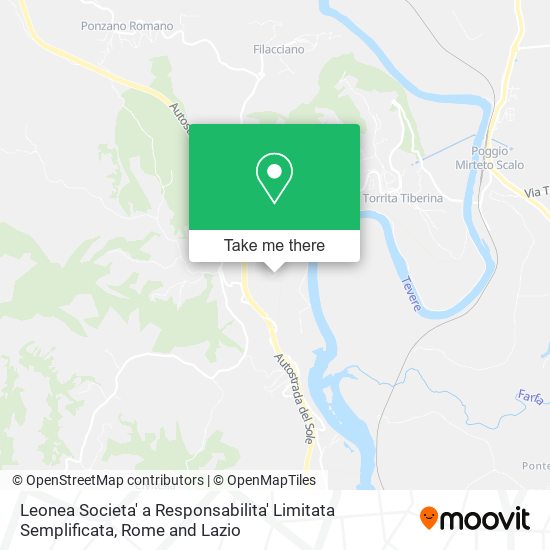 Leonea Societa' a Responsabilita' Limitata Semplificata map