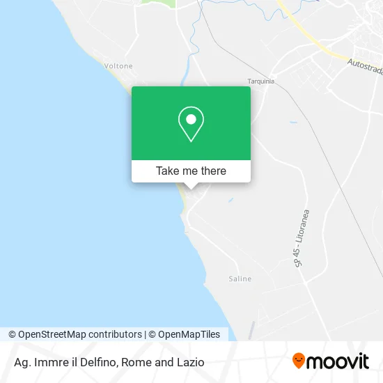 Real Estate Agency Il Delfino map