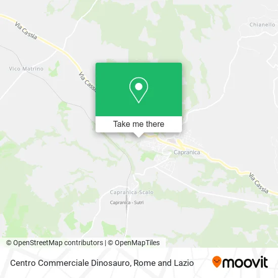 Centro Commerciale Dinosauro map