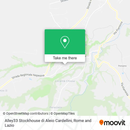 Alley33 Stockhouse di Aleio Cardellini map