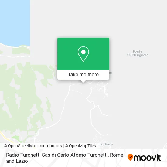 Radio Turchetti SAS by Carlo Atomo Turchetti map