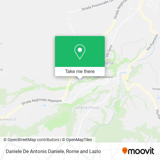 Daniele De Antonis Daniele map