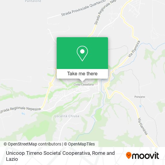 Unicoop Tirreno Societa' Cooperativa map