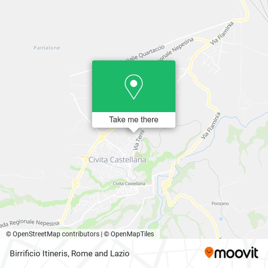 Birrificio Itineris map