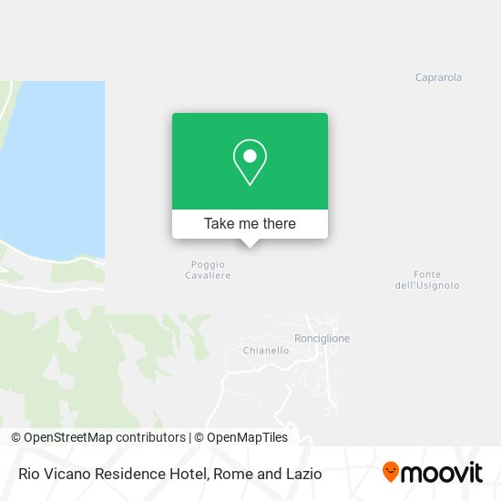 Rio Vicano Residence Hotel map