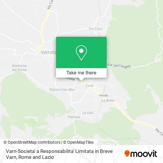 Varn-Societa' a Responsabilita' Limitata in Breve Varn map