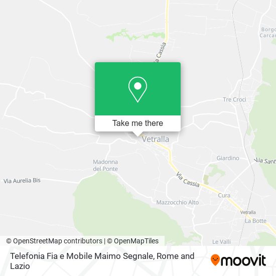 Telefonia Fia e Mobile Maimo Segnale map