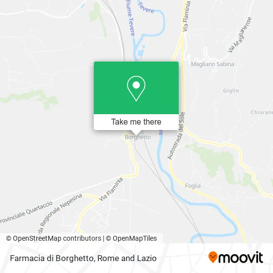 Borghetto Pharmacy map