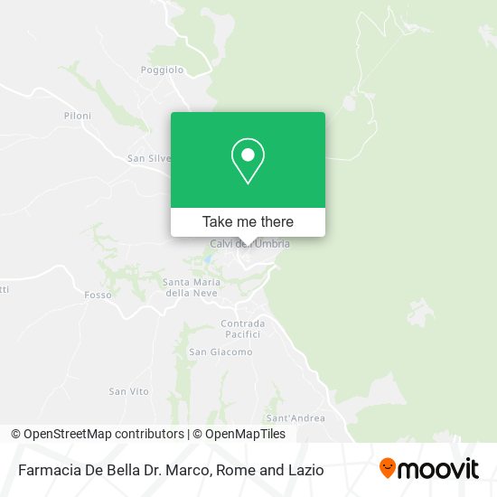 Farmacia De Bella Dr. Marco map