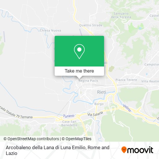 Arcobaleno della Lana di Luna Emilio map