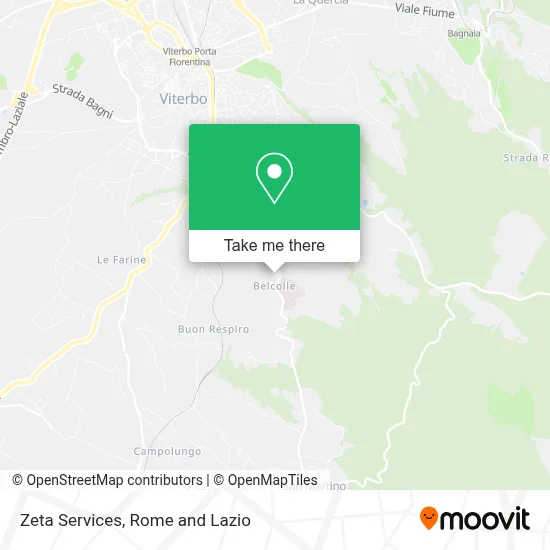 Zeta Services map